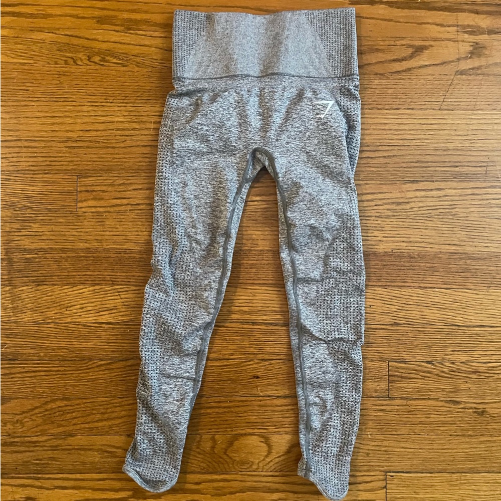 Gymshark Gray Ruched Butt Leggings